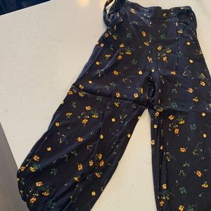 Wilfred silk trousers with flower pattern